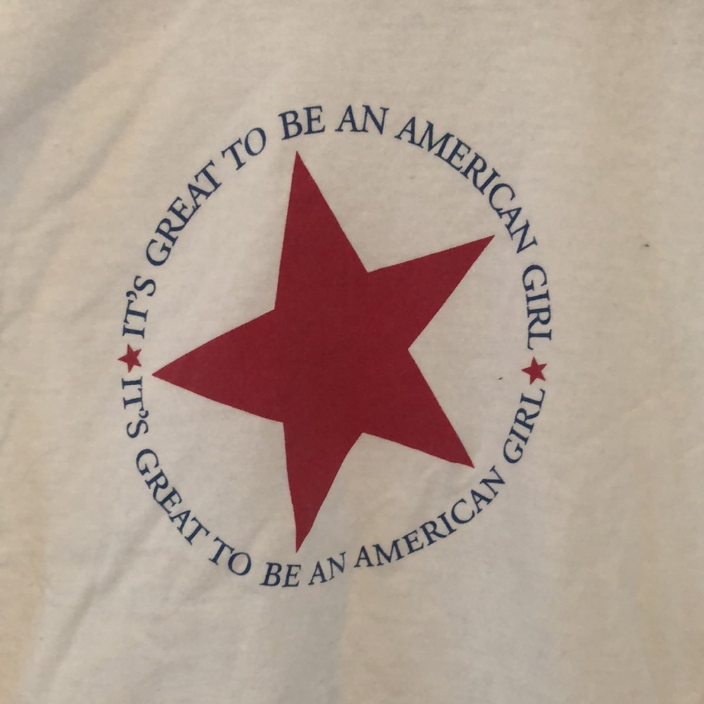 Vintage 2003 American Girl Baby Tee View 2